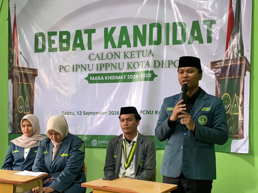 Debat Kandidat Ketua PC IPNU-IPPNU Kota Depok Jadi Ruang Uji Gagasan dan Komitmen