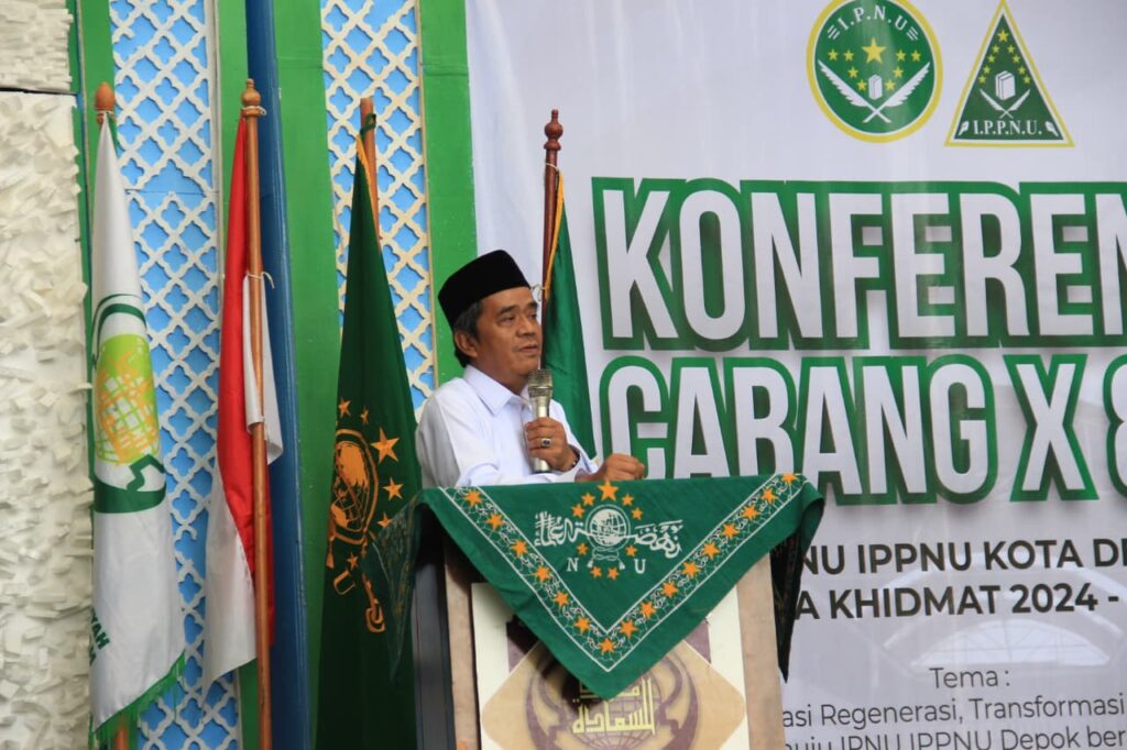 Konfercab X–IX PC IPNU-IPPNU Depok Jadi Momentum, KH Hadi Hadiatulloh Titip Pesan Kemandirian bagi Kader IPNU-IPPNU
